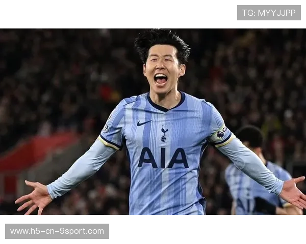 热刺孙兴慜正面高速启动一对一轻松破门：速度与技巧的完美结合