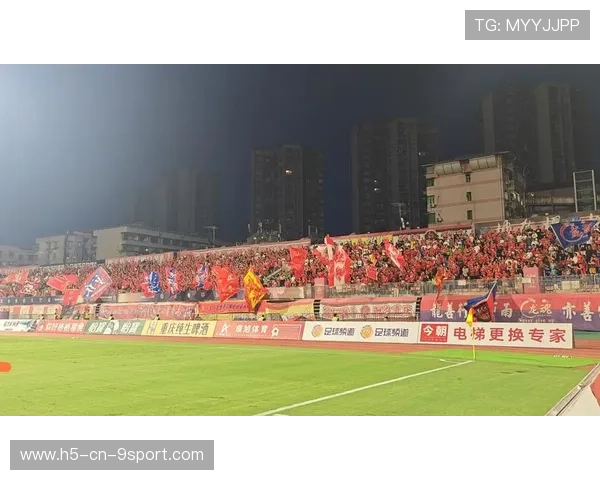 球迷热情：球迷夜场助威盛况记录，现场球迷